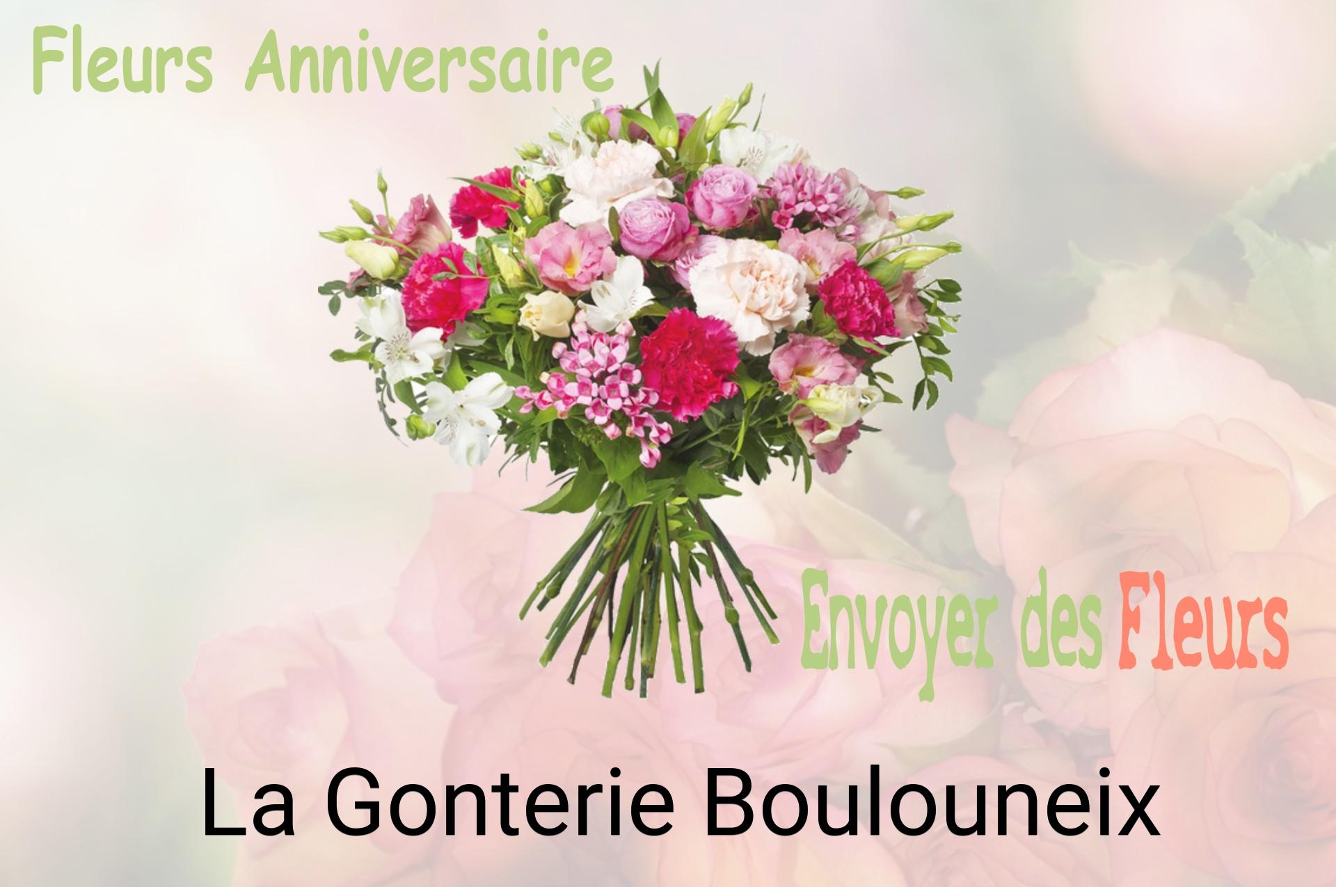Bouquet de fleurs d’anniversaire livré à La Gonterie-Boulouneix