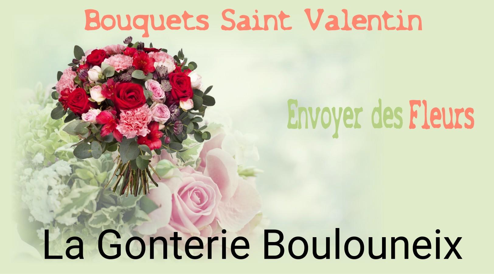Roses de Saint-Valentin livrées à La Gonterie-Boulouneix